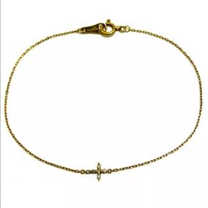 Auth agete 18k Diamond bracelet